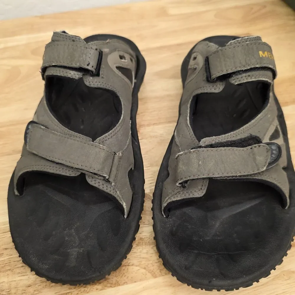 merrell slip on sandals Men's Size 10 Comfort